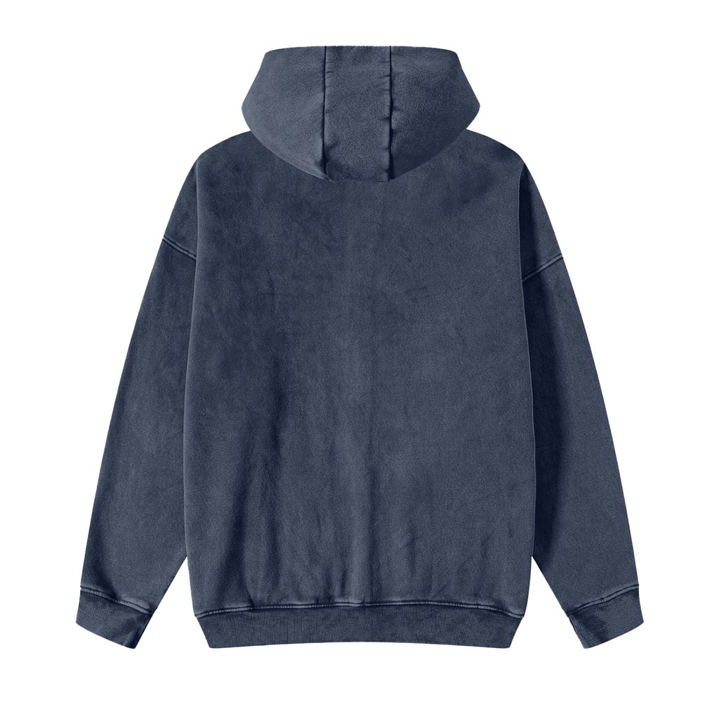 TBL Snow-Washed Zip-Up Jacket