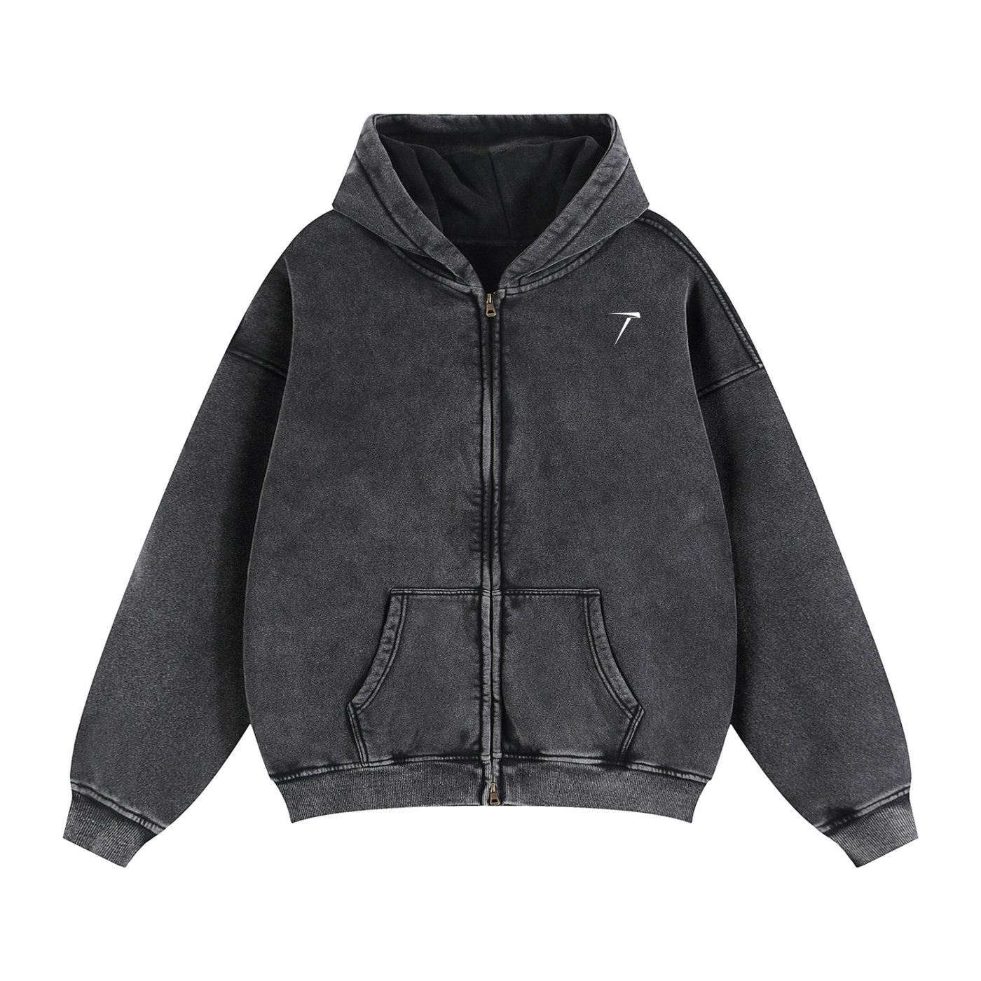 TBL Boxy Fleece Zip-Up Hoodie/Jacket