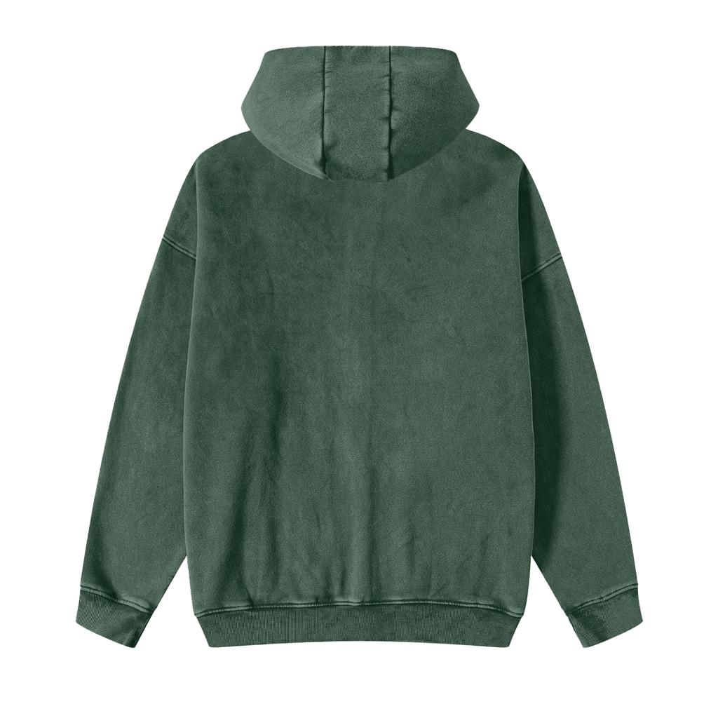 TBL Snow-Washed Zip-Up Jacket