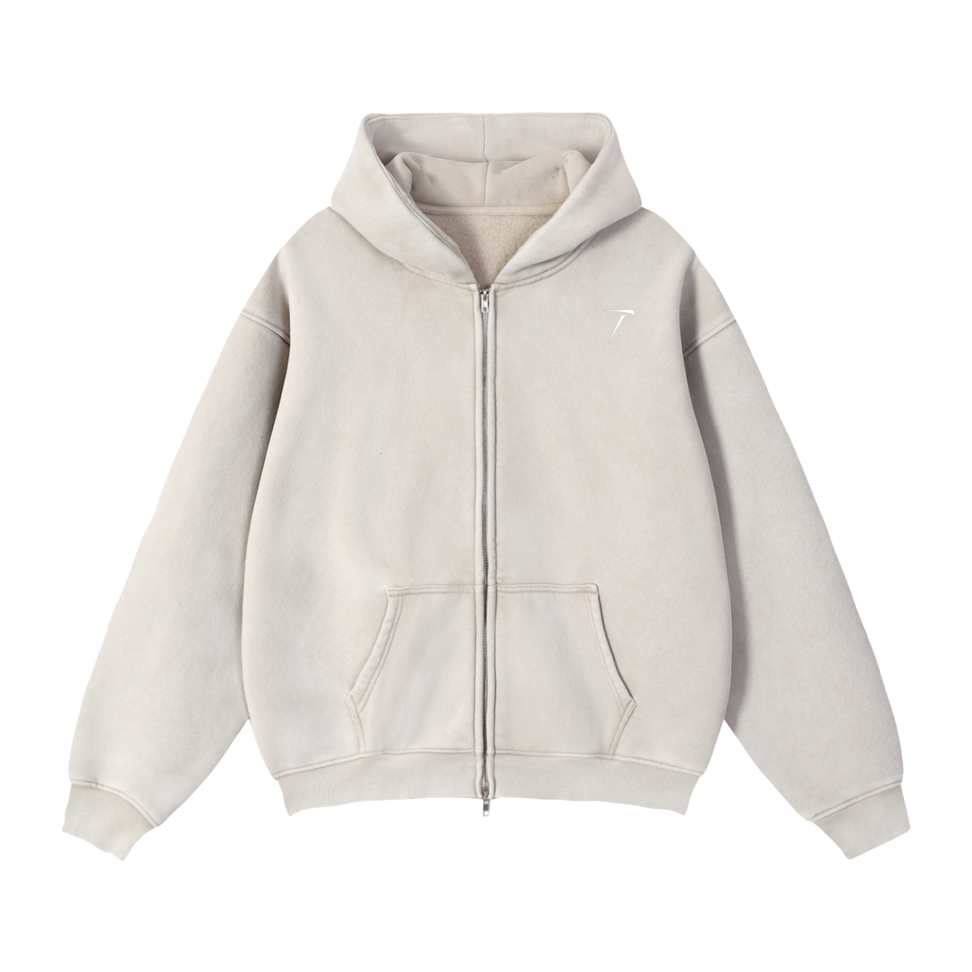 TBL Boxy Fleece Zip-Up Hoodie/Jacket