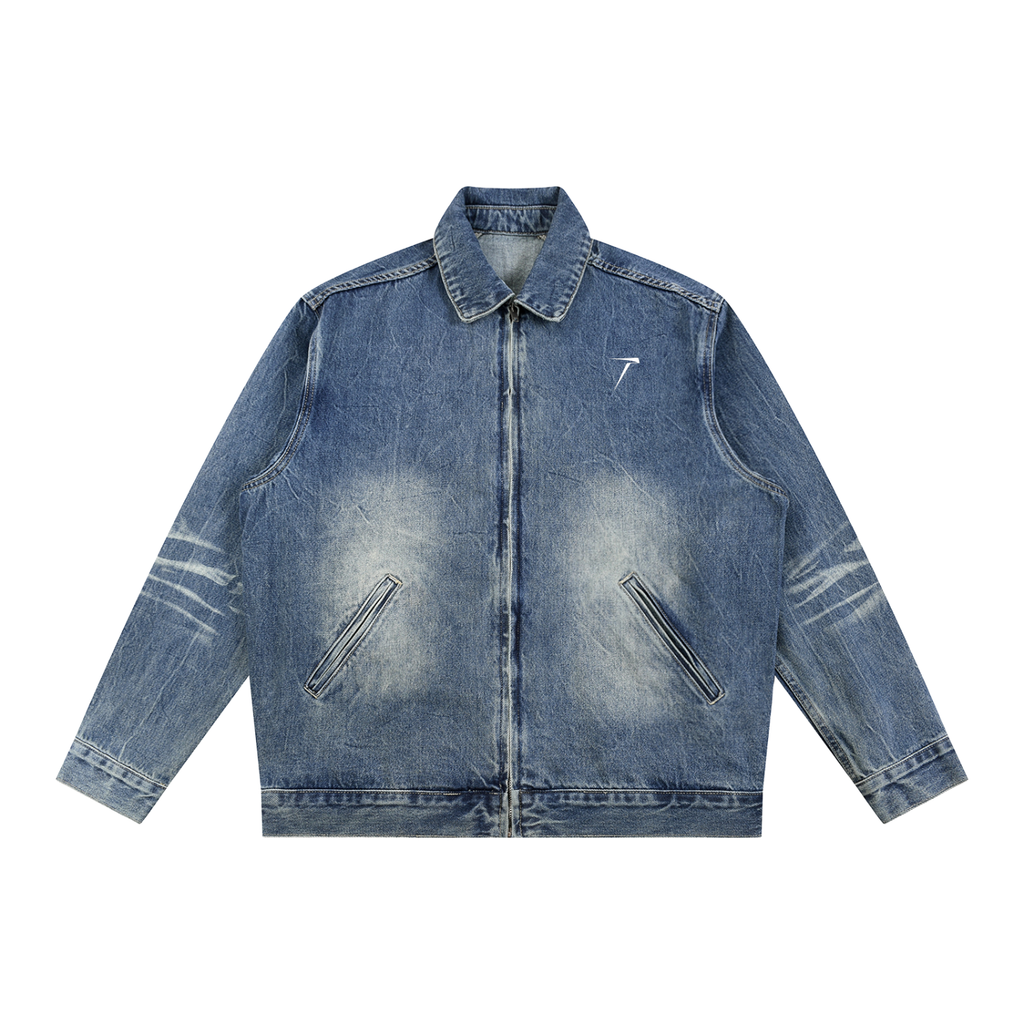 TBL Zip Up Denim Jacket