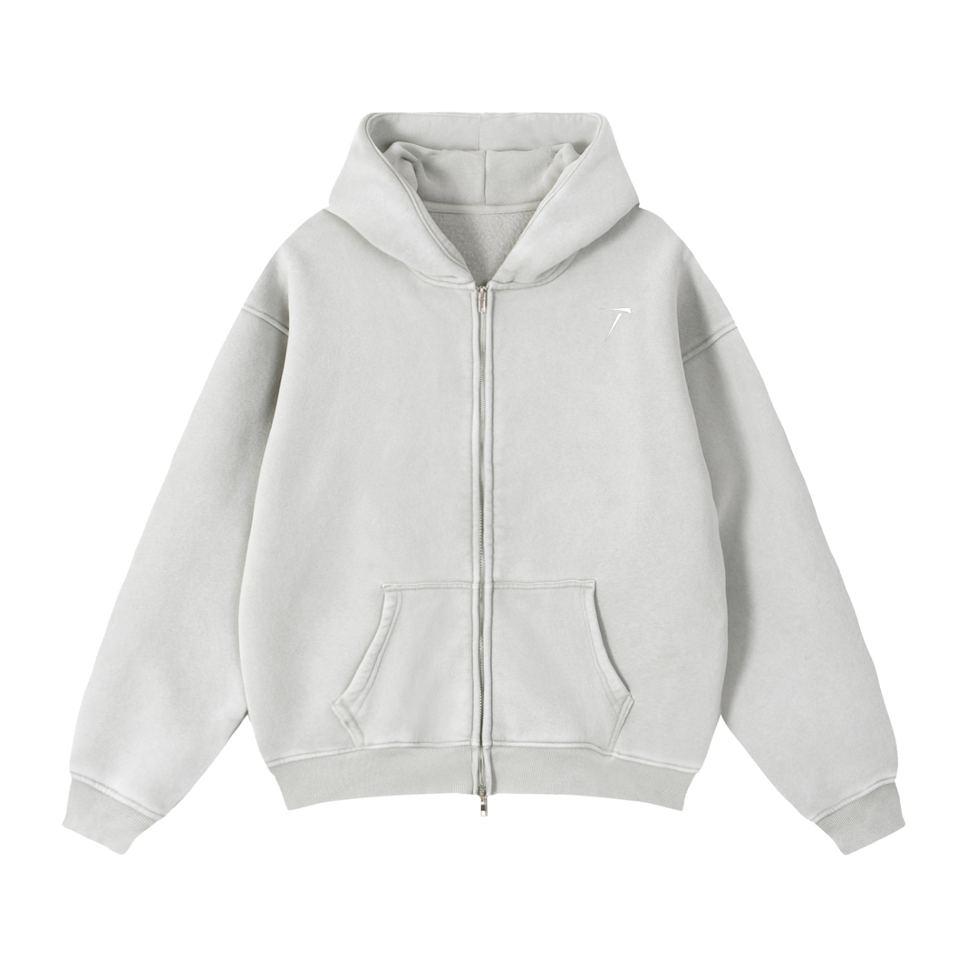 TBL Boxy Fleece Zip-Up Hoodie/Jacket