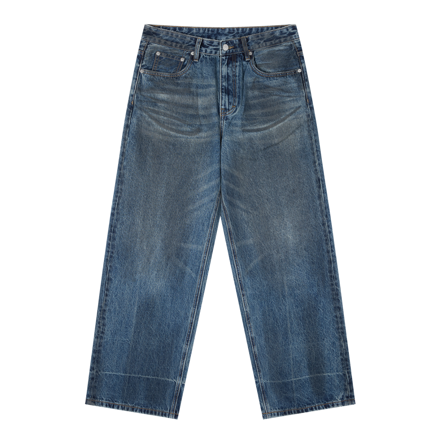 TBL Vintage Wash Denim Jeans
