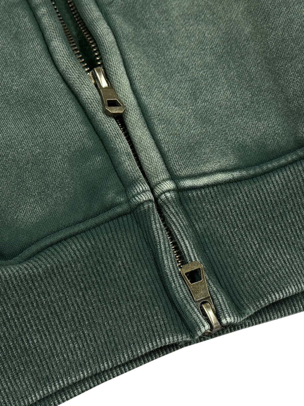 TBL Snow-Washed Zip-Up Jacket