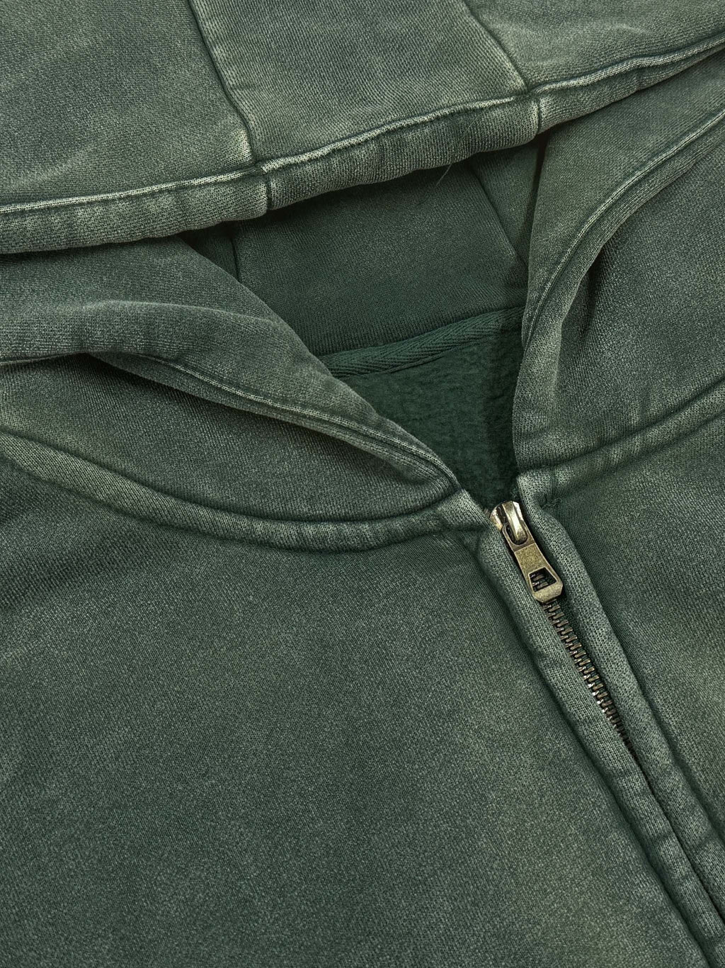 TBL Snow-Washed Zip-Up Jacket