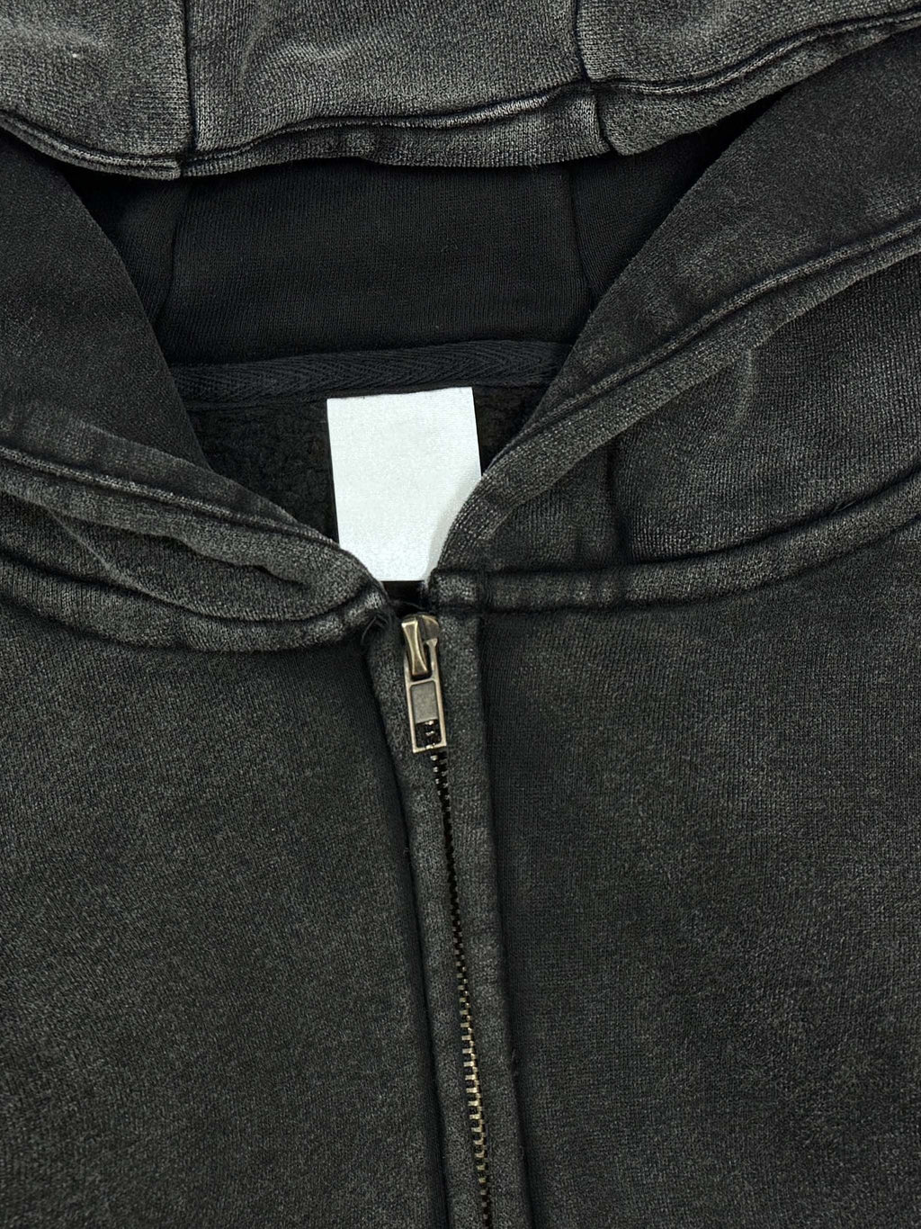 TBL Snow-Washed Zip-Up Jacket