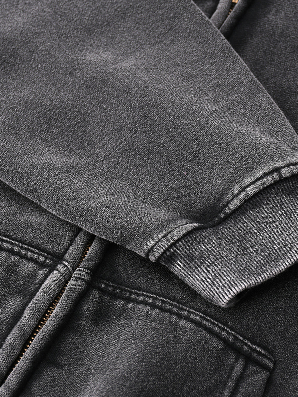 TBL Boxy Fleece Zip-Up Hoodie/Jacket