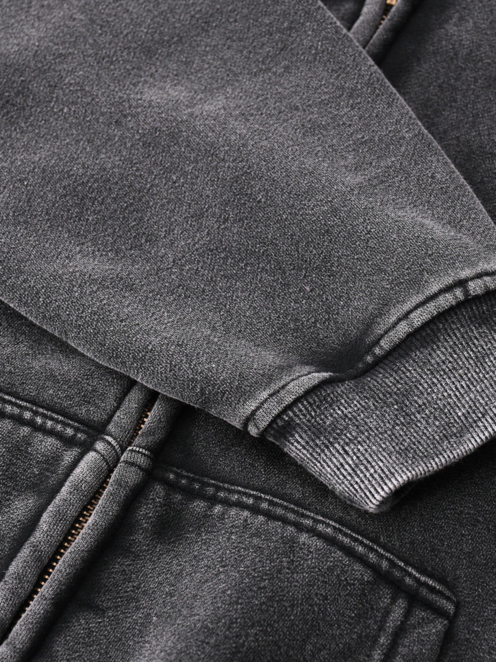 TBL Boxy Fleece Zip-Up Hoodie/Jacket