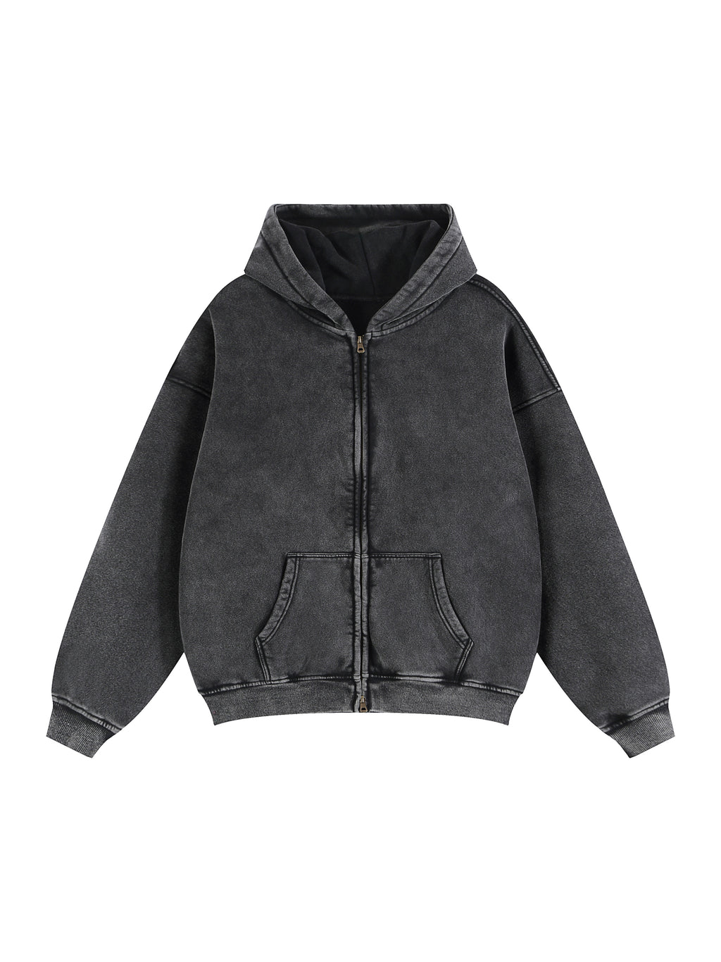 TBL Boxy Fleece Zip-Up Hoodie/Jacket