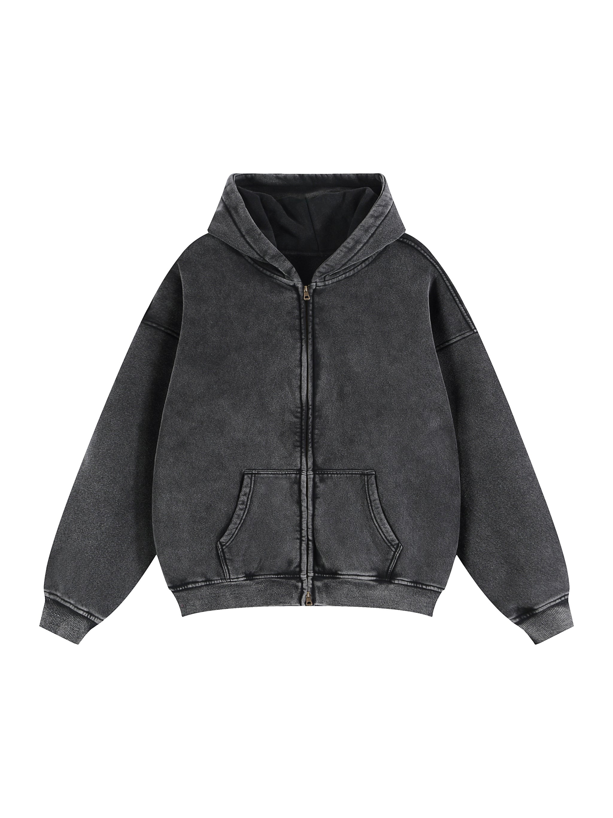 TBL Boxy Fleece Zip-Up Hoodie/Jacket