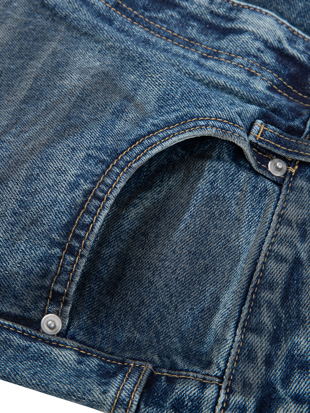 TBL Vintage Wash Denim Jeans