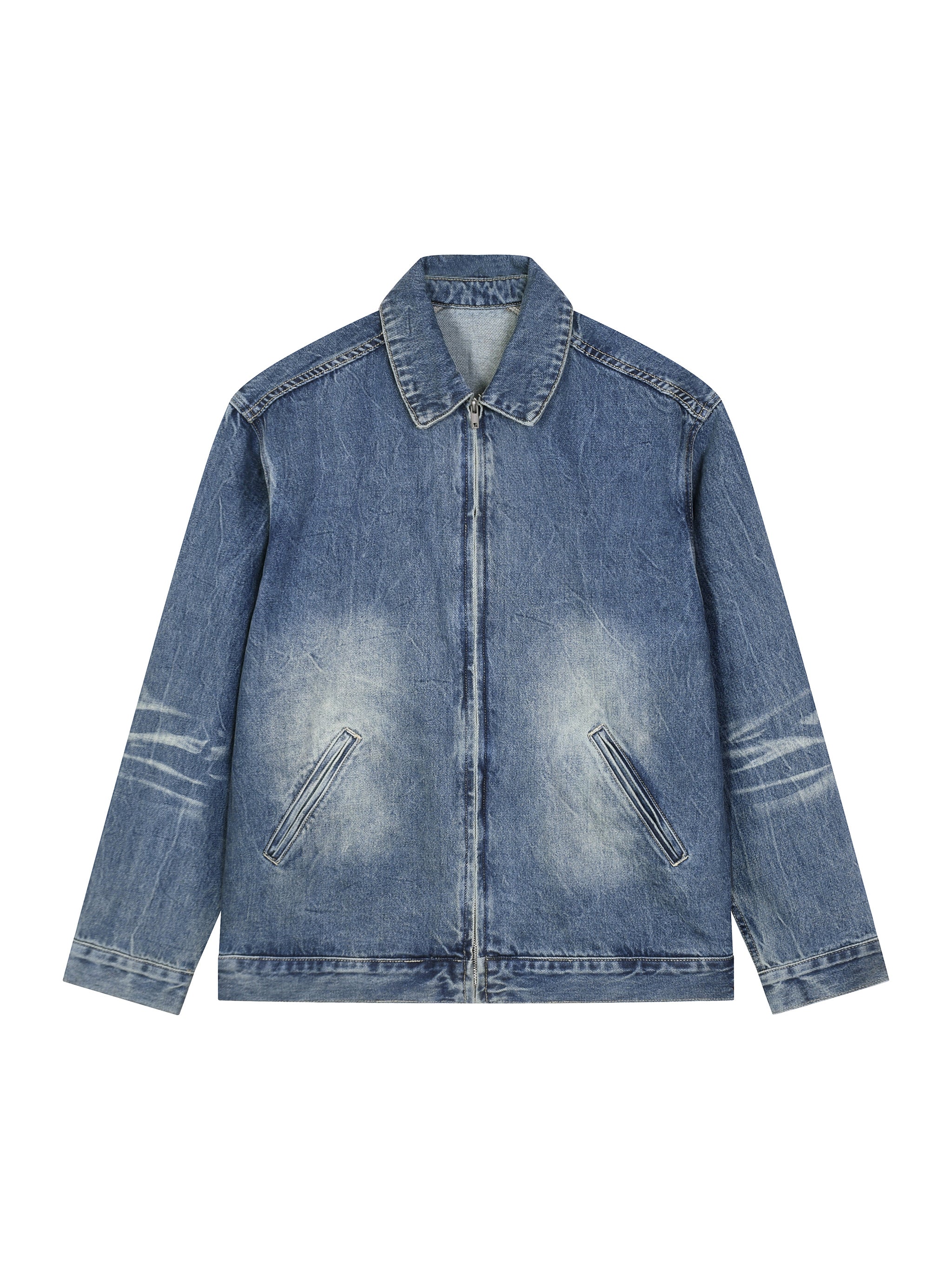 TBL Zip Up Denim Jacket