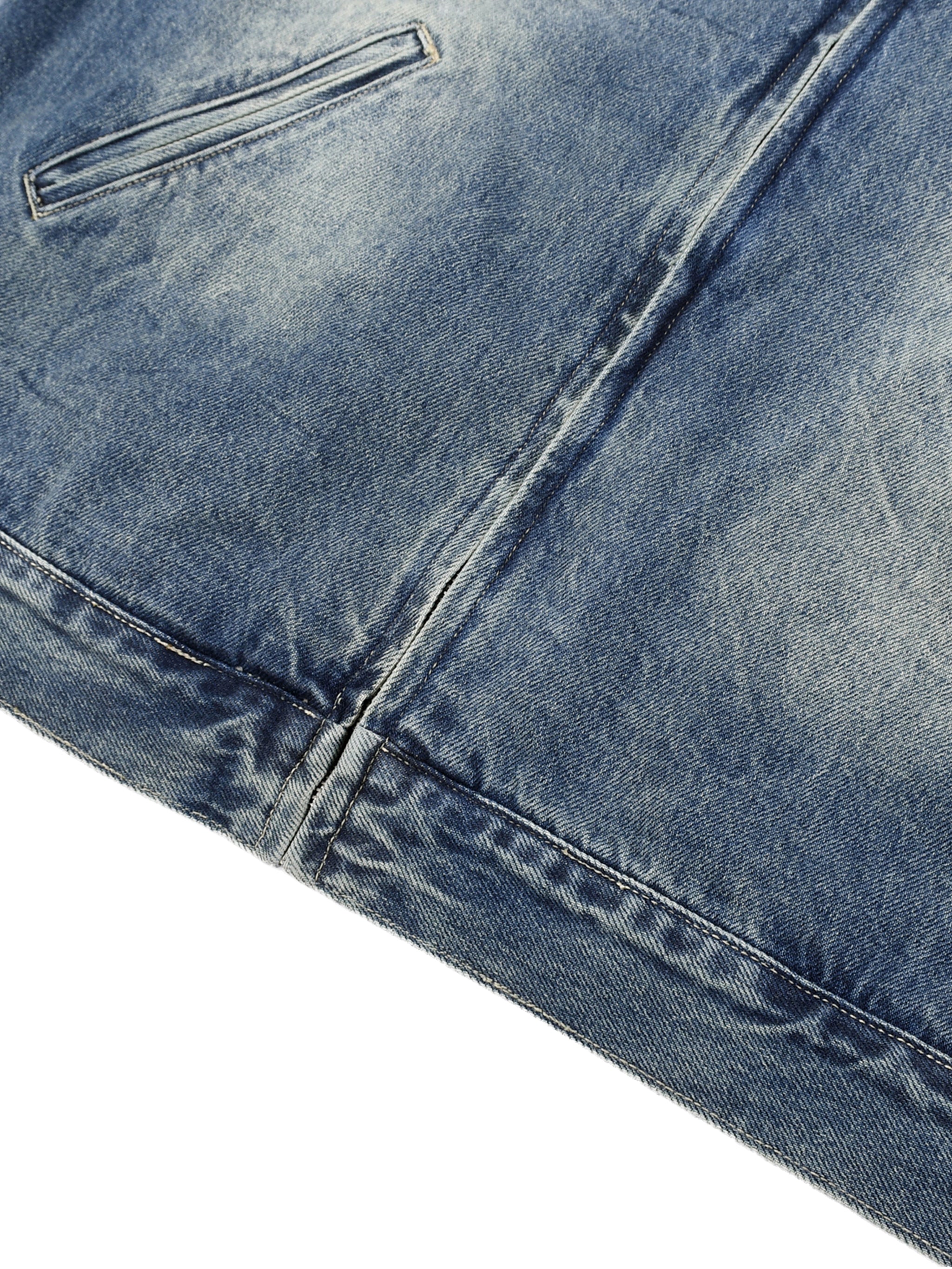 TBL Zip Up Denim Jacket