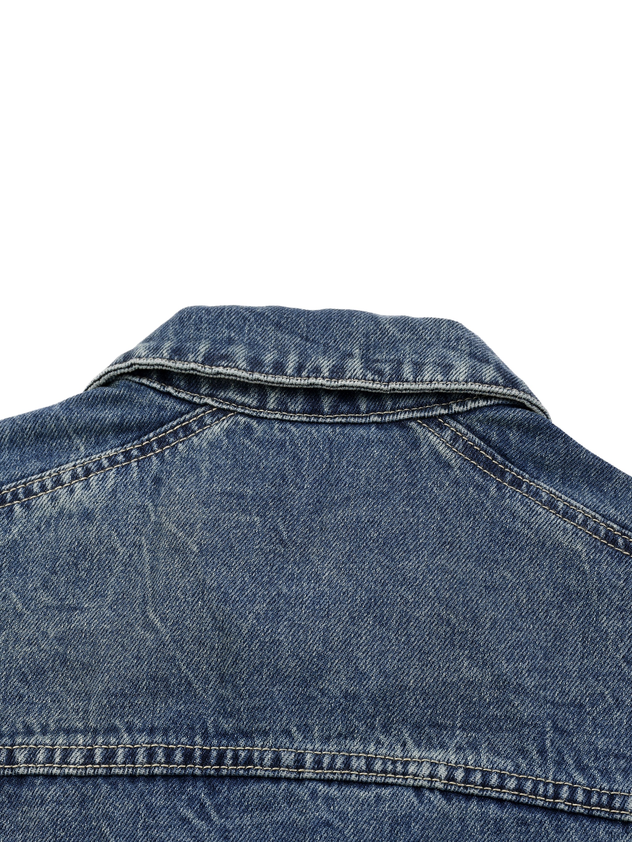TBL Zip Up Denim Jacket